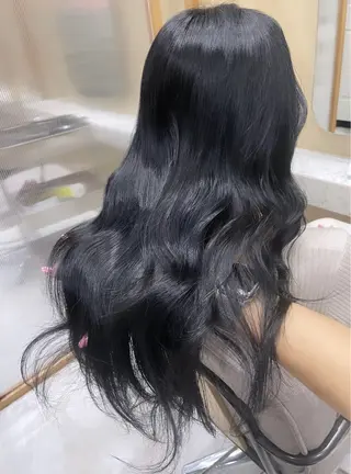 ロング fuwari 美白ショコラカラーのヘアスタイル