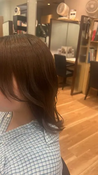 ミディアム 岡﨑 怜奈のヘアスタイル