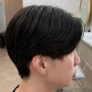 メンズ ニュアンスパーマ🌀 毛流れ🩶イザベラのヘアスタイル
