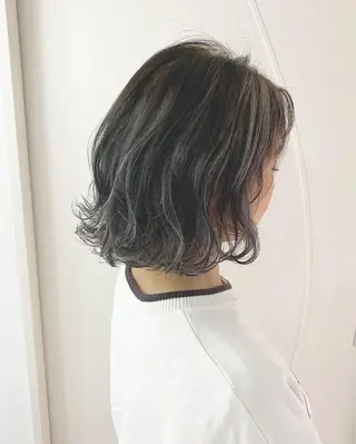 ショート カラー インナーカラー/天神 ブリーチ/吉田のヘアスタイル