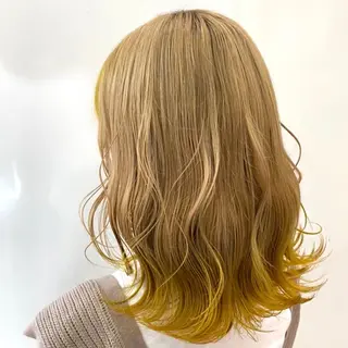 ミディアム カラー 縮毛矯正/ワンカラー モデル募集🫧羽夏のヘアスタイル