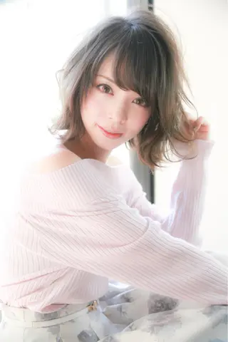 ショート ミディアム 髪質改善縮毛矯正 専門店のヘアスタイル