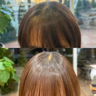パーマ Sae/クロスパーマ /盛れる顔周りのヘアスタイル