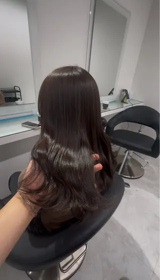 ロング カラー ヘアアレンジ 透け上品ハイトーン 職人ゆうと🤍のヘアスタイル