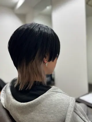 ショート カラー メンズ 🐺ｳﾙﾌﾍｱ/ kanata🐺のヘアスタイル