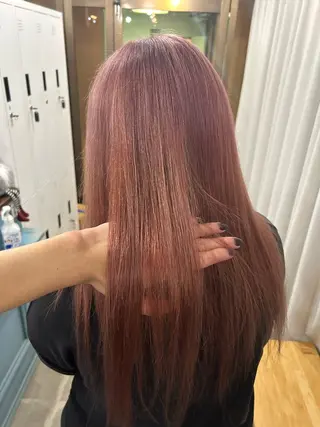 セミロング カラー メンズパーマ 髪質改善☆有馬のヘアスタイル