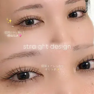 マツエク・マツパ 植西 香月のマツエク・マツパデザイン