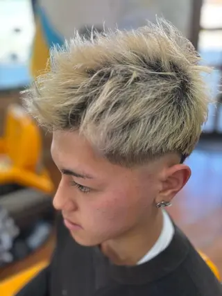 ショート やました 理容所のヘアスタイル