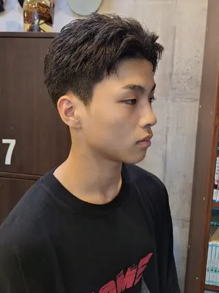 ショート 船引 竜将のヘアスタイル