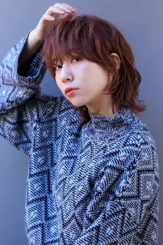 ミディアム 大人髪ヘアセット/ 切りたて感なしカットのヘアスタイル