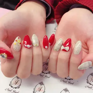 セミロング ネイルJaol 池袋のネイルデザイン