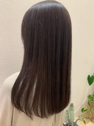 ロング カラー hubhair レイヤー/透明感のヘアスタイル