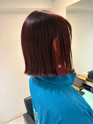 ショート カラー パーソナルカラー合わ せたカラー🤍なつみのヘアスタイル