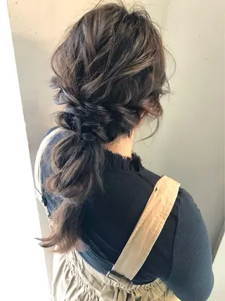 ヘアアレンジ 髪質改善/艶髪 やまなかのヘアスタイル