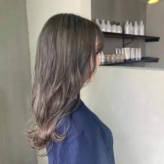 ロング カラー 髪質改善サロン 梅田/ヨナミネのヘアスタイル