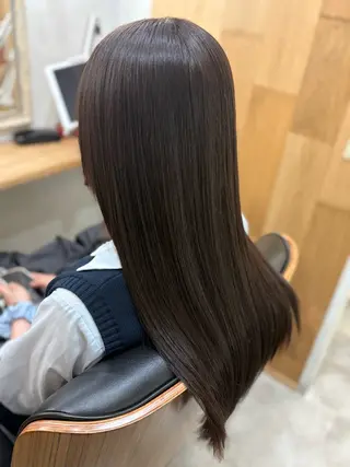 ロング 白鳥 正孝のヘアスタイル