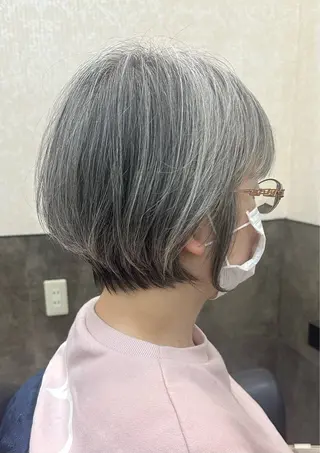 ショート カラー 近鉄奈良ショートヘア 清水力也のヘアスタイル