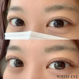 マツエク・マツパ WHITE EYE 🤍Mayukaのマツエク・マツパデザイン