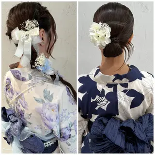 ヘアアレンジ 🦋Misaki🦋 メンズパーマ/着付けのその他イメージ