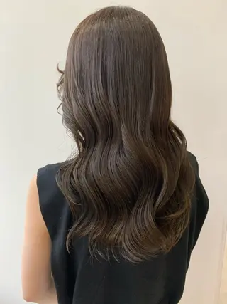 ロング カラー 🍓韓国ヘア レイヤ ーカット🍓笠原 葵のヘアスタイル
