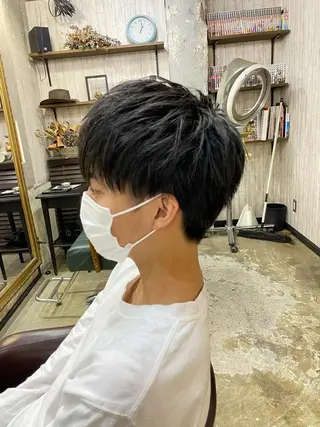 メンズ 勝河 怜楊のヘアスタイル