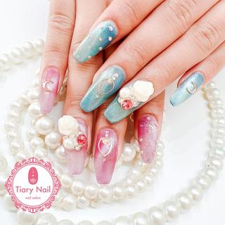 ネイル 💗🪽Tiary Nail🪽💗のネイルデザイン
