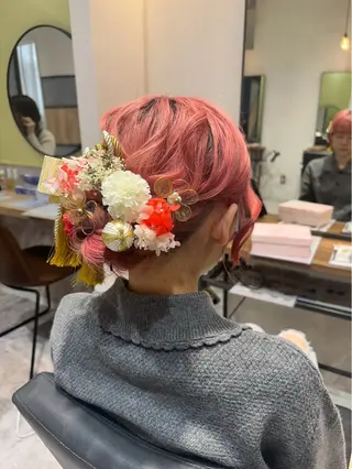 ヘアアレンジ 堀内 菜々美のヘアスタイル