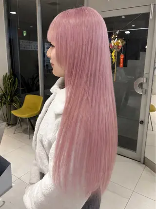 ロング カラー 浅野 匠のヘアスタイル