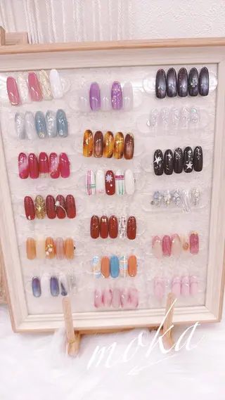 ネイル 胡蝶蘭レディースサロ ンNailMOKAのネイルデザイン