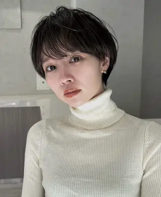 ショート ダメージ、複雑履歴 の髪質改善　松本雄光のヘアスタイル