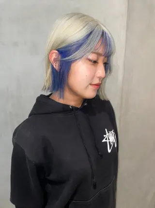 ミディアム 🎀海外ヘア/表参道 Satone🎀のヘアスタイル