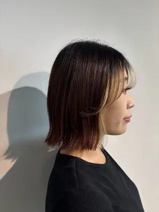 ミディアム のどか 縮毛矯正/ショートのヘアスタイル
