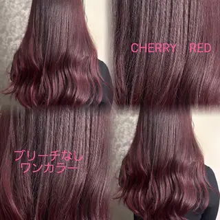 ロング カラー 詩乃🎀ピンク 暖色系🫧レイヤーのヘアスタイル