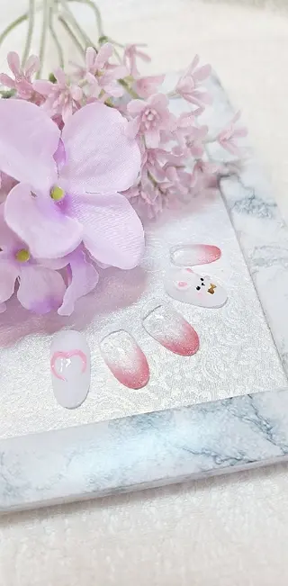 ネイル 手描きアート&推し活 🌟Wisteriaのネイルデザイン