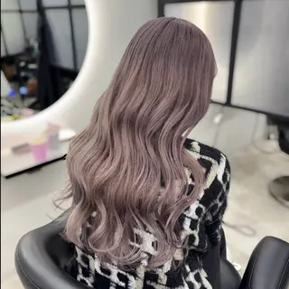 ロング カラー Ren. 🦋デザインカラーのヘアスタイル