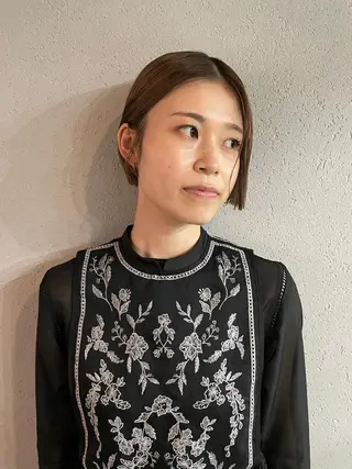 ショート 吉田一輝 外国人パーマのヘアスタイル