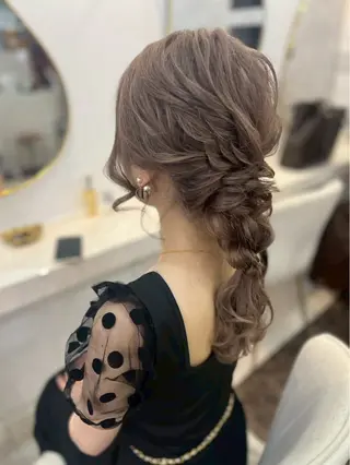 ロング ヘアアレンジ 🖤💄心葉💄🖤 /ワンカラー🪄のヘアスタイル