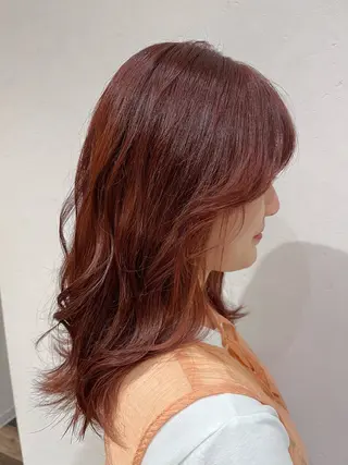 ロング カラー 北島 遥香🫧インナ ー /ベージュカラーのヘアスタイル