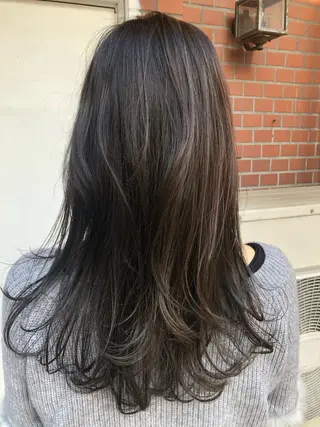 ロング 中島 大聖のヘアスタイル