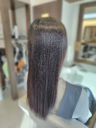 セミロング 三浦 瑞華のヘアスタイル