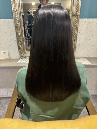 セミロング 土屋 一孔のヘアスタイル