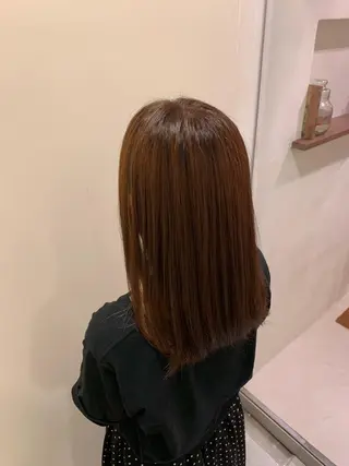 セミロング カラー Shouei  のヘアスタイル