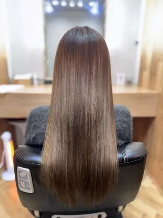 ロング カラー 多賀 順平のヘアスタイル