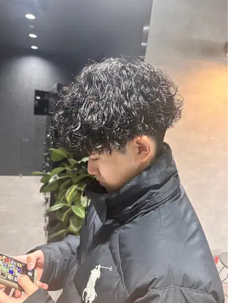 パーマ メンズ 🔥メンズ 特化🔥菊水皐暉🔥のヘアスタイル