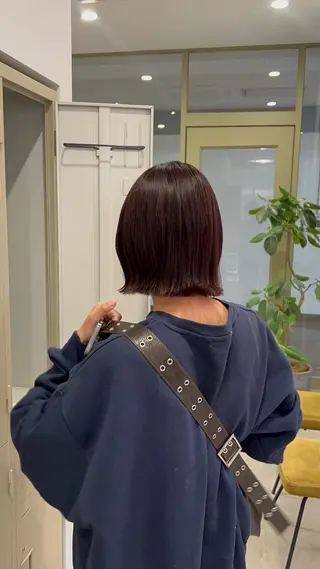 ショート カラー ashiato mizukiのヘアスタイル