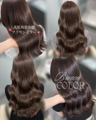 ロング カラー 透明感カラー×顔周り mizuki🫧のヘアスタイル