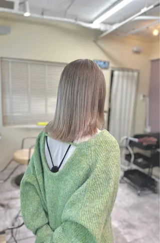 ミディアム カラー レイヤーカット 赤み消し　店長/大和のヘアスタイル