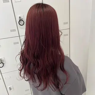 セミロング カラー 乾かすだけで美髪✨ 髪質改善専門/鈴木遼のヘアスタイル