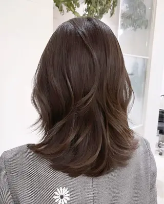 ロング 【韓国風、透明感】 韓国風⭐️新海龍哉のヘアスタイル