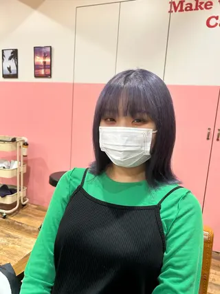 ミディアム カラー 🎨デザイン🥇 美髪・艶髪 日暮千敬のヘアスタイル
